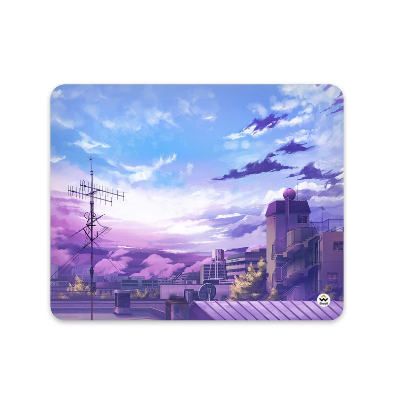 ماوس پد شادیت مدل نقاشی شهر کد1087 سایز 24*19 سانتی متر