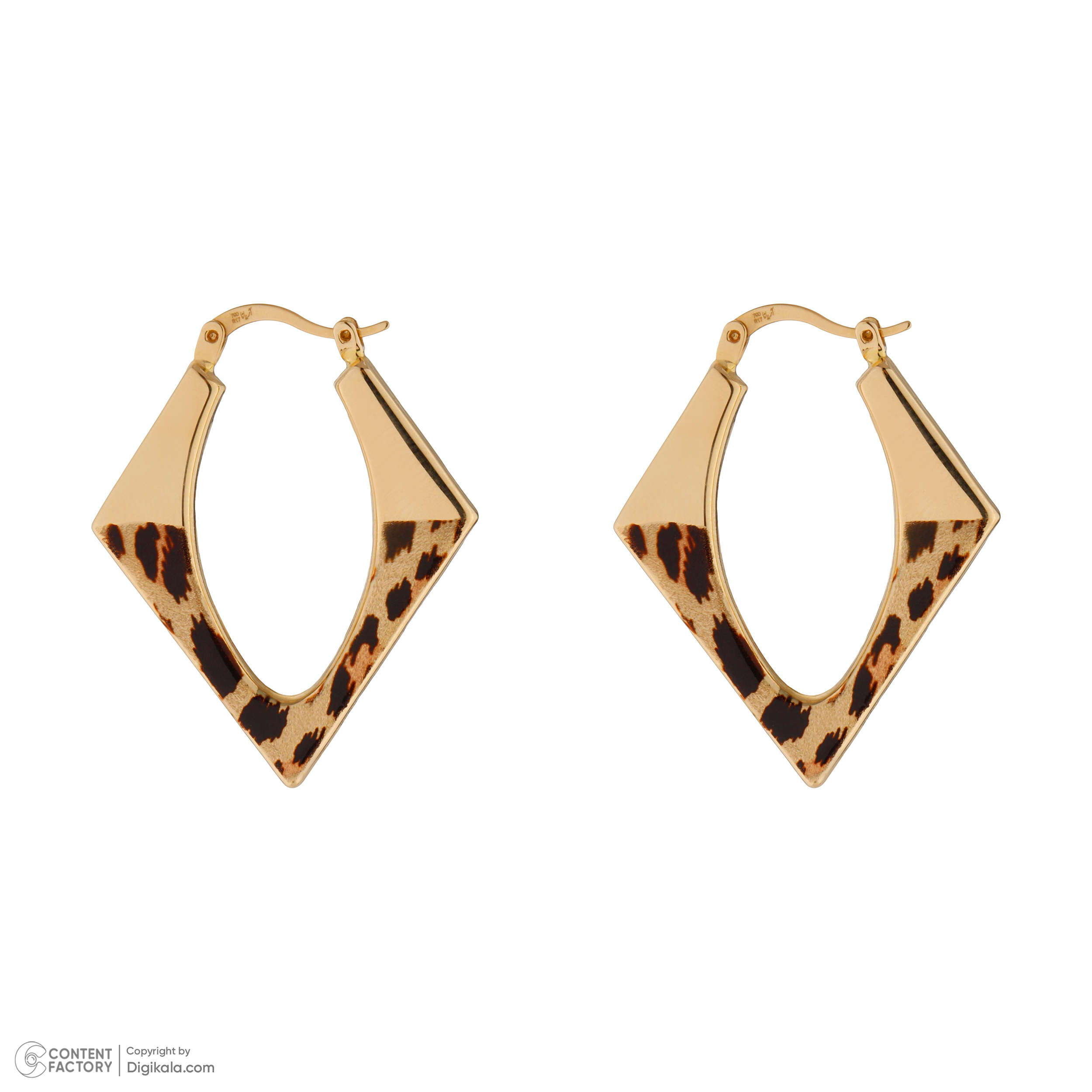 گوشواره طلا 18 عیار زنانه صلاحی گلد مدل 14729