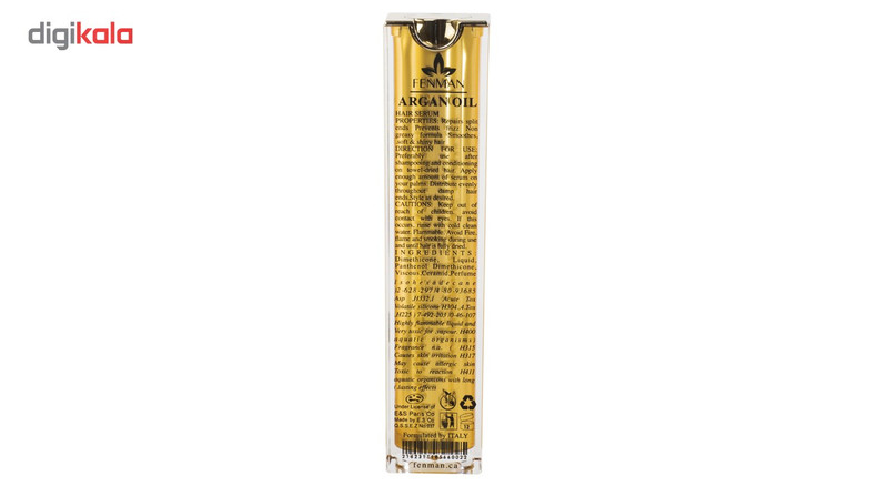 روغن مو ارگان فنمن مدل Elixir Of Nature حجم 80 میلی لیتر