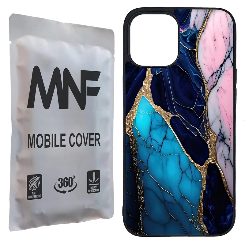کاور ام ان اف طرح ماربل کد P-121 مناسب برای گوشی موبایل اپل iPhone 12 Pro Max