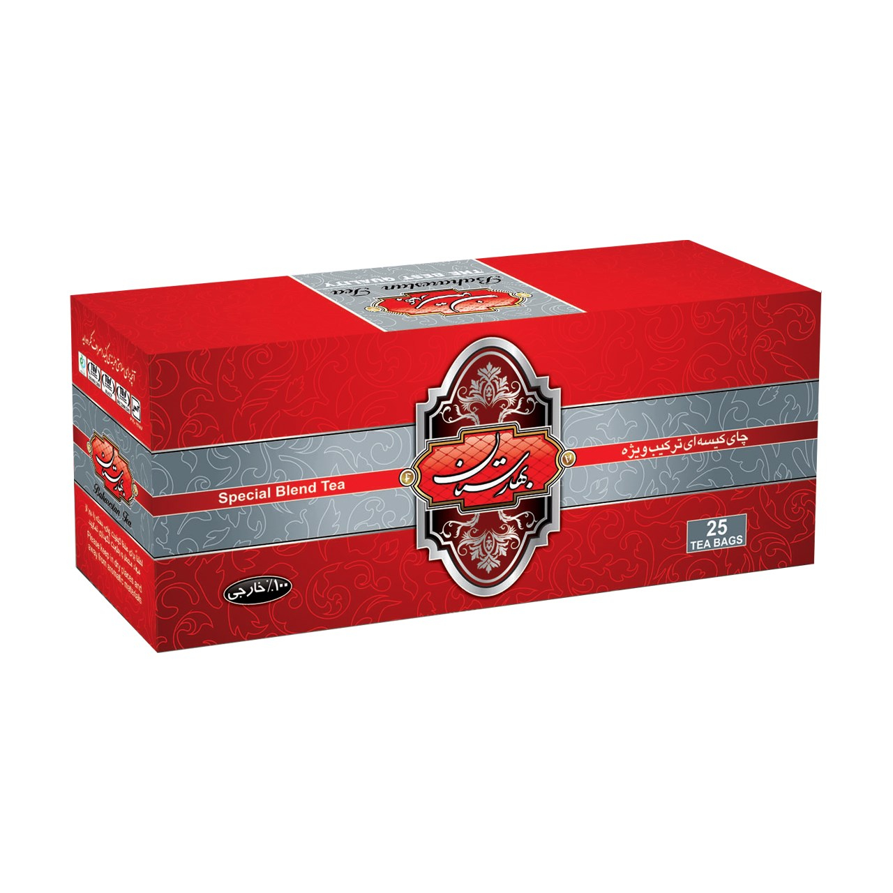 چای کیسه ای بهارستان مدل Classic  بسته 25 عددی