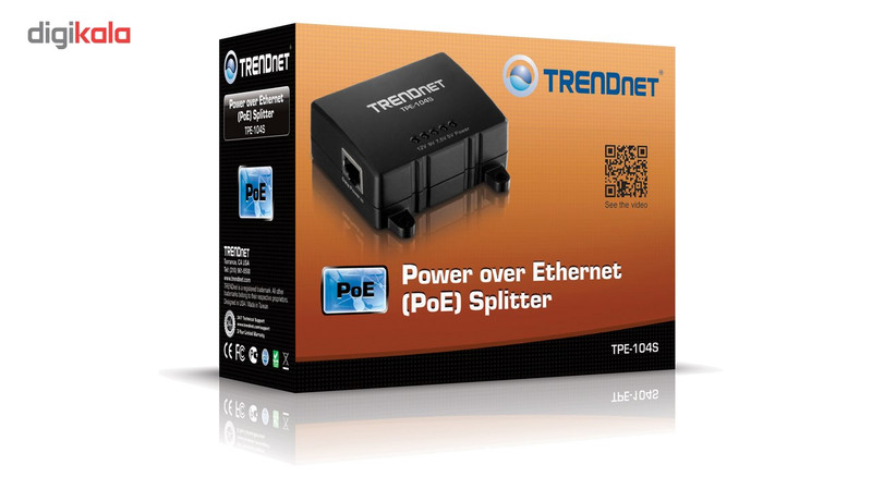 اسپلیتر دیتا از برق ترندنت مدل TPE-104S 3