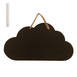 تخته سیاه مدل ابر سایز 22x14 سانتی متر به همراه گچ