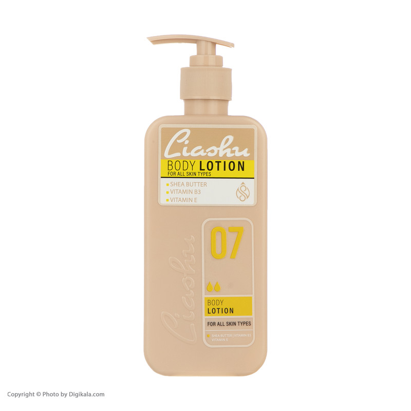 لوسیون بدن لیاشو مدل Shea Butter حجم 330 میلی لیتر