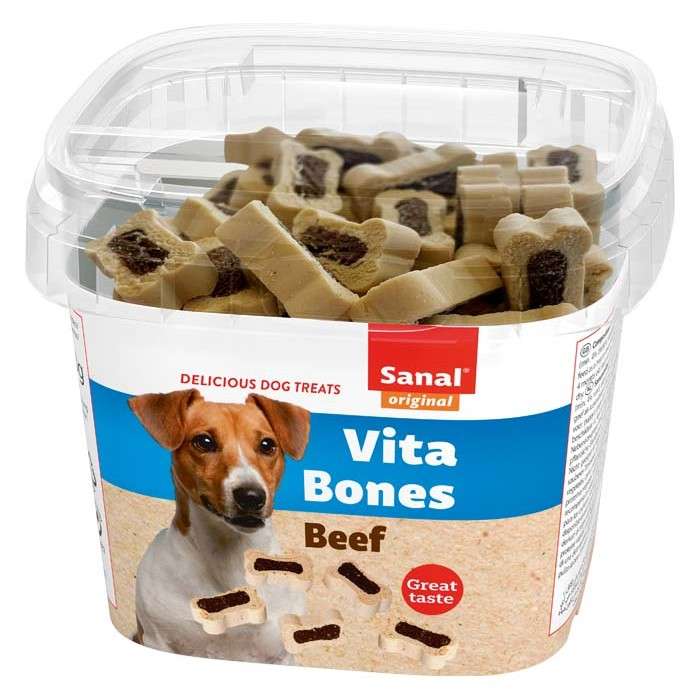 تشویقی سگ سانال مدل Vita Bones وزن 100 گرم