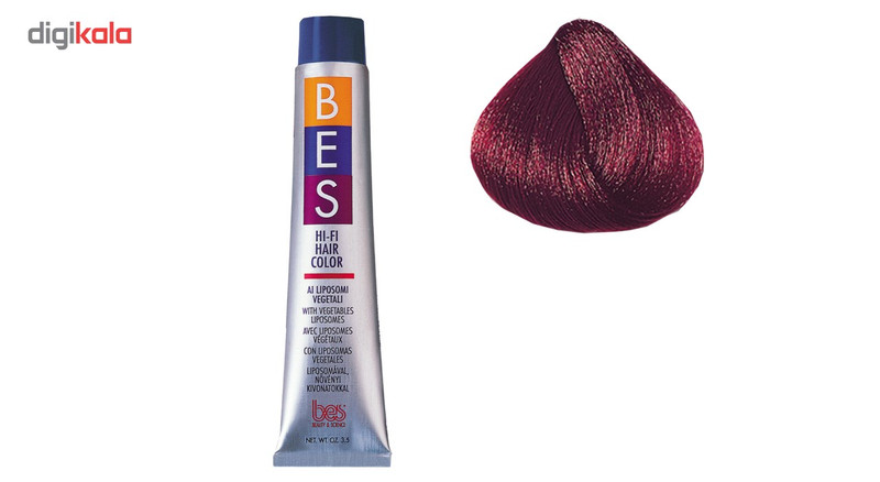 رنگ موی بس سری Violet مدل Dark Red Violet Brown شماره 7.62 رنگ موی بس سری Violet مدل Dark Red Violet Brown شماره 7.62