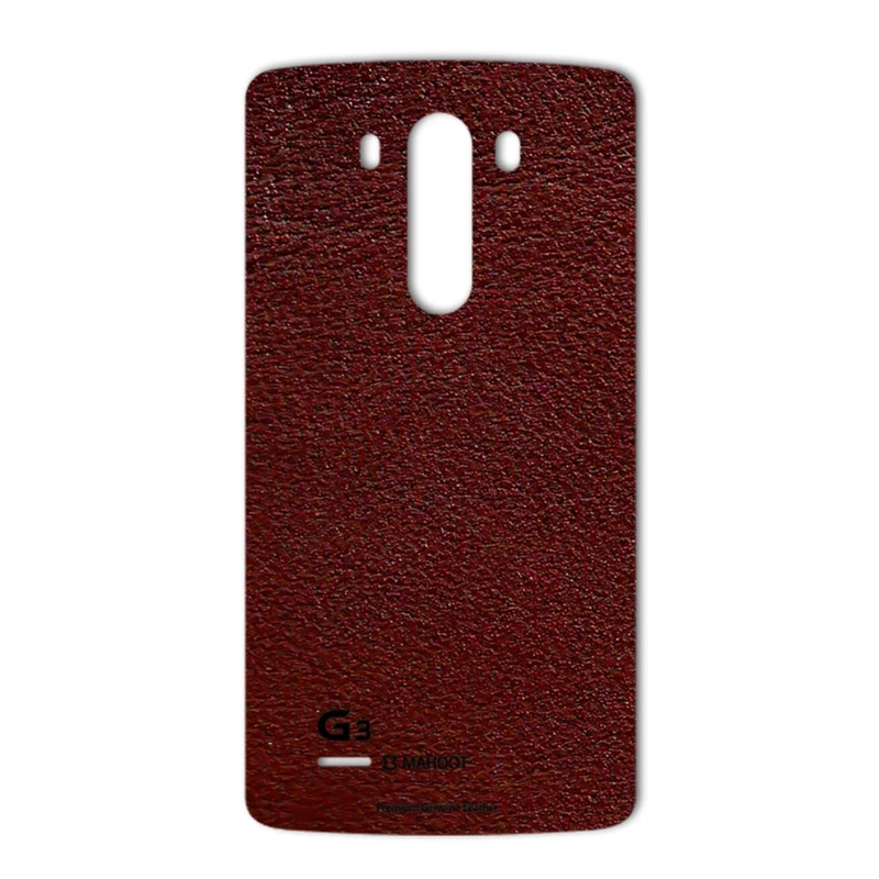 برچسب پوششی ماهوت مدلNatural Leather مناسب برای گوشی LG G3