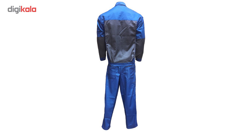 کاپشن و شلوار مهندسی سبلان مدل سیلوری طوسی آبی