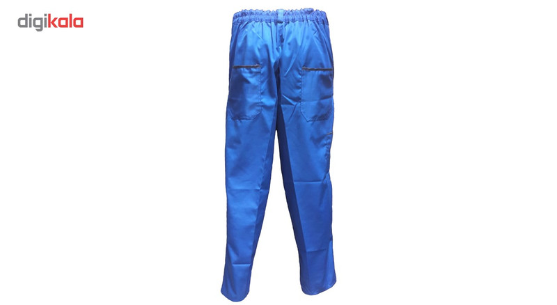 کاپشن و شلوار مهندسی سبلان مدل سیلوری طوسی آبی