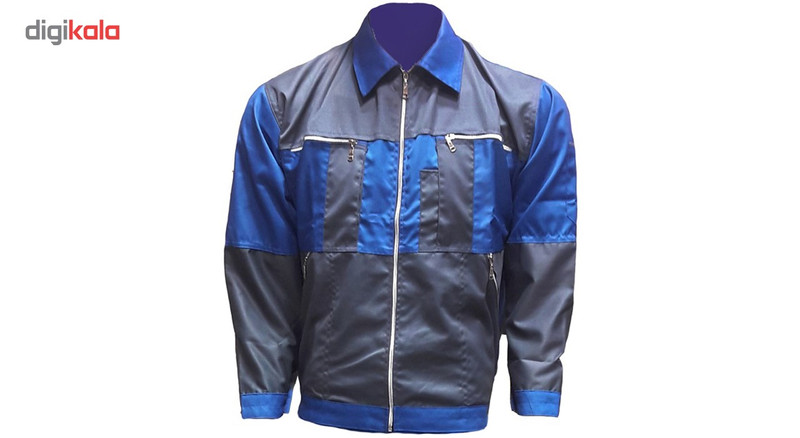 کاپشن و شلوار مهندسی سبلان مدل سیلوری طوسی آبی