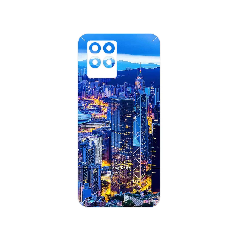 برچسب پوششی ماهوت مدل Hong Kong City مناسب برای گوشی موبایل ریلمی 8 Pro