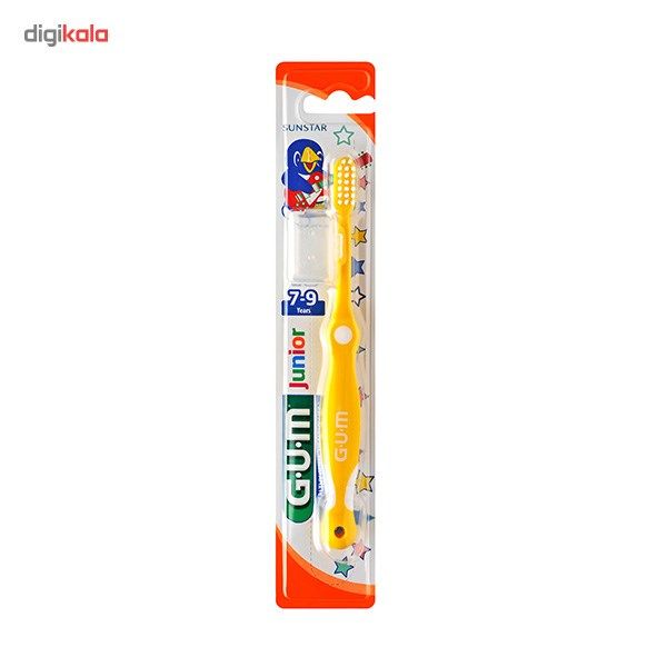 مسواک جی یو ام مدل JUNIOR برای کودکان 7 تا 9 سال با برس نرم main 1 1