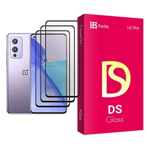 Asda DS Glass MIX003 Screen Protector For OnePlus 9 Pack Of 3