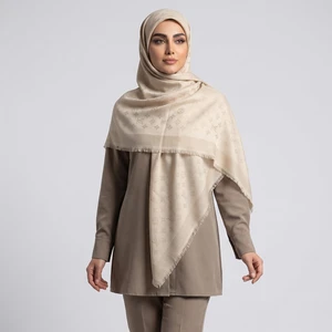 روسری زنانه مدل نخی قواره بزرگ پاییزه