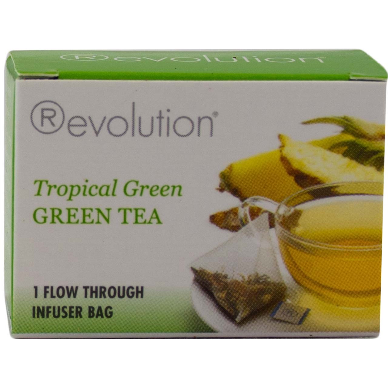 بسته چای کیسه ای روولوشن مدل Tropical Green