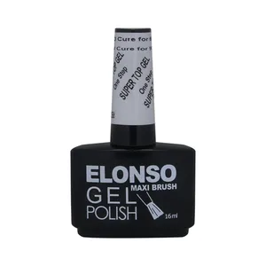 لاک ژل ناخن الونسو مدل سوپر تاپ ژل