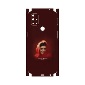 MAHOOT Portrait of an Indian Woman-FullSkin Cover Sticker for OnePlus Nord N10 5G