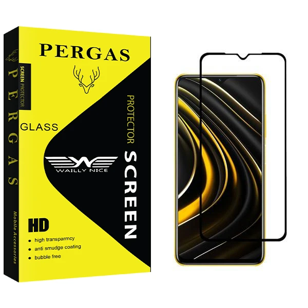 محافظ صفحه نمایش وایلی نایس مدل Pergas مناسب برای گوشی موبایل شیائومی Poco M3