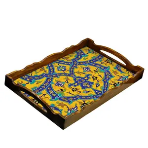 سینی  طرح کاشی