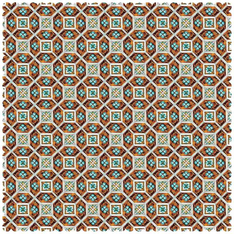 رومیزی رنس مدل T1-42092 سایز 90x95 سانتی متر