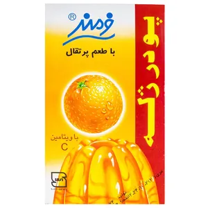 پودر ژله پرتقال فرمند مقدار 100 گرم