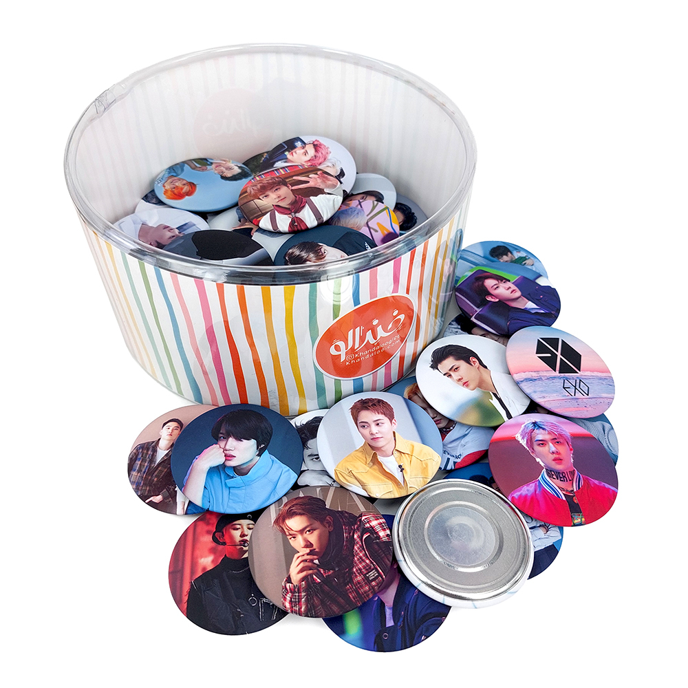 مگنت خندالو مدل گروه اگسو (EXO) کد 41 مجموعه 49 عددی