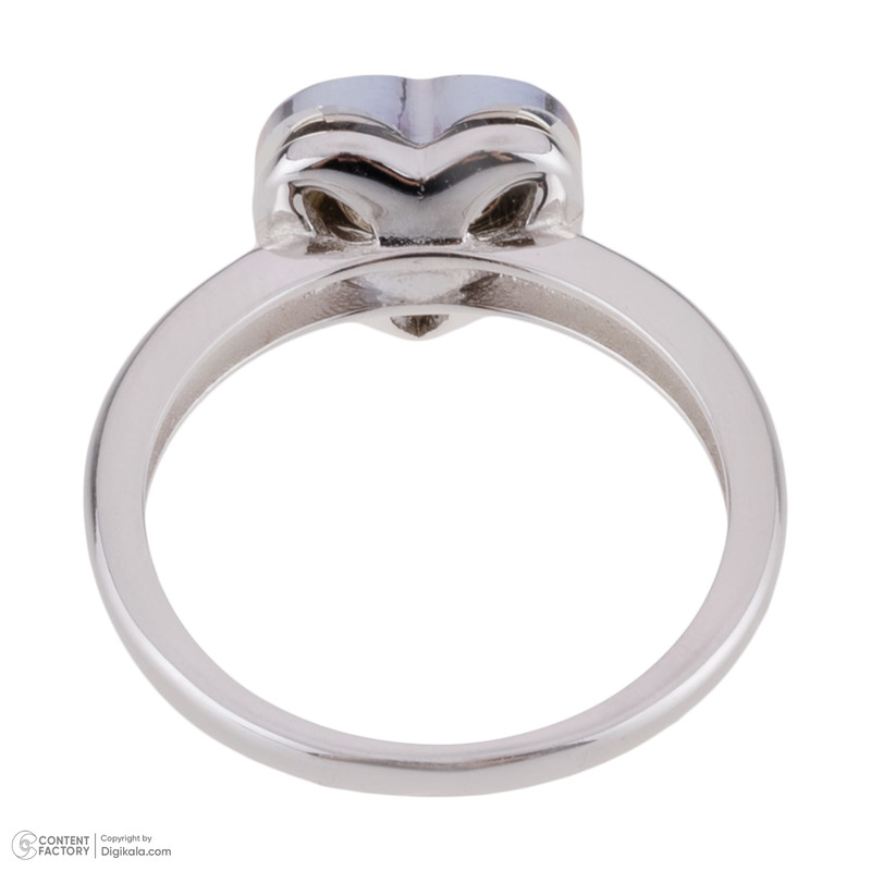 انگشتر نقره زنانه سواروسکی مدل قلب جواهری کد 988965 انگشتر نقره زنانه سواروسکی مدل قلب جواهری کد 988965