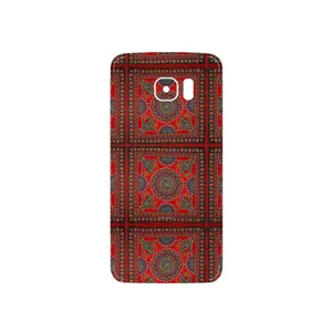MAHOOT Embroidered Rug Cover Sticker for Samsung Galaxy S7 Edge