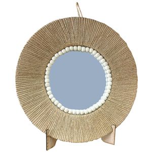 آینه مدل مکرومه و مهره