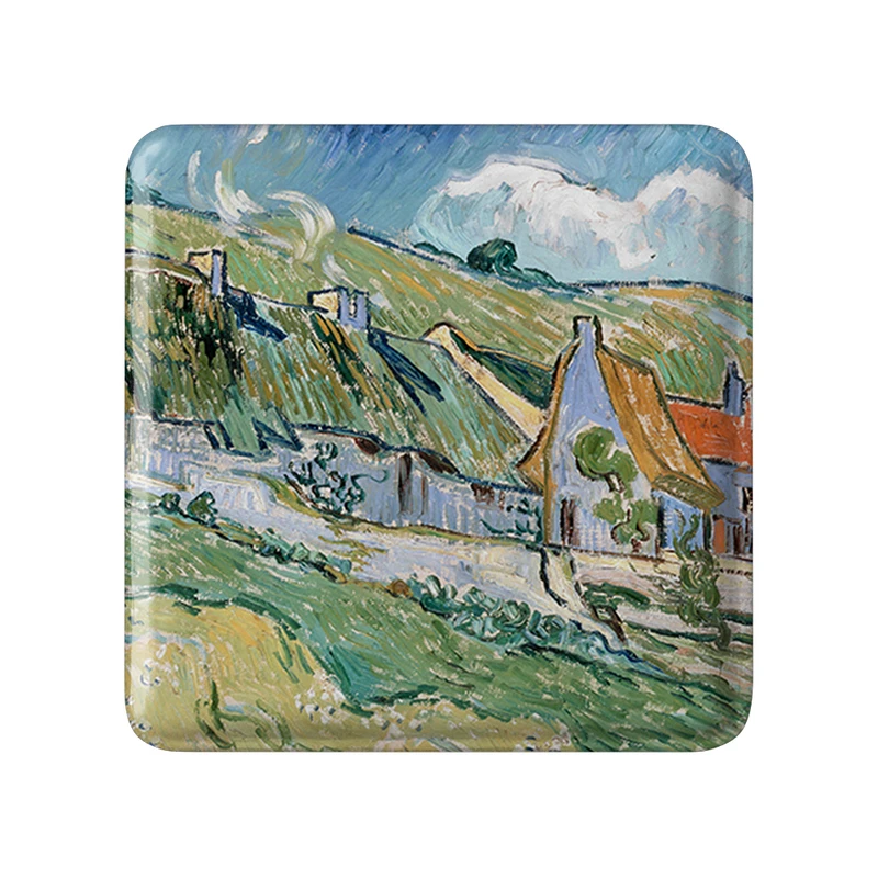 پیکسل خندالو طرح کلبه ونسان ونگوگ (Van Gogh) مدل مربعی کد 36785