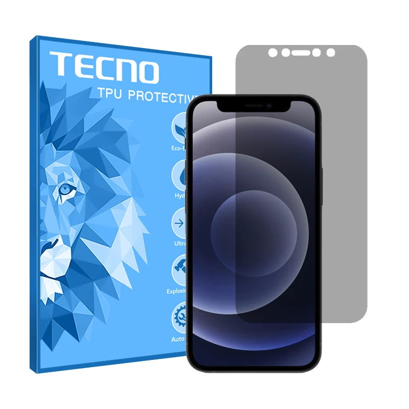 محافظ صفحه نمایش حریم شخصی تکنو مدل HyPRV مناسب برای گوشی موبایل اپل iPhone 12