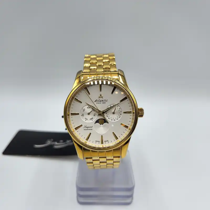 ساعت مچی عقربه‌ای مردانه آتلانتیک مدل AC-56555.45.21