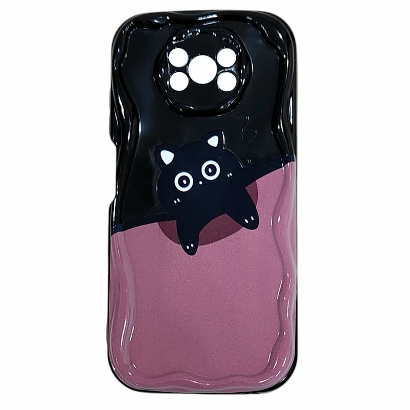 کاور مدل پاستیلی طرح cat مناسب برای گوشی موبایل شیائومی POCO X3 / X3 pro 