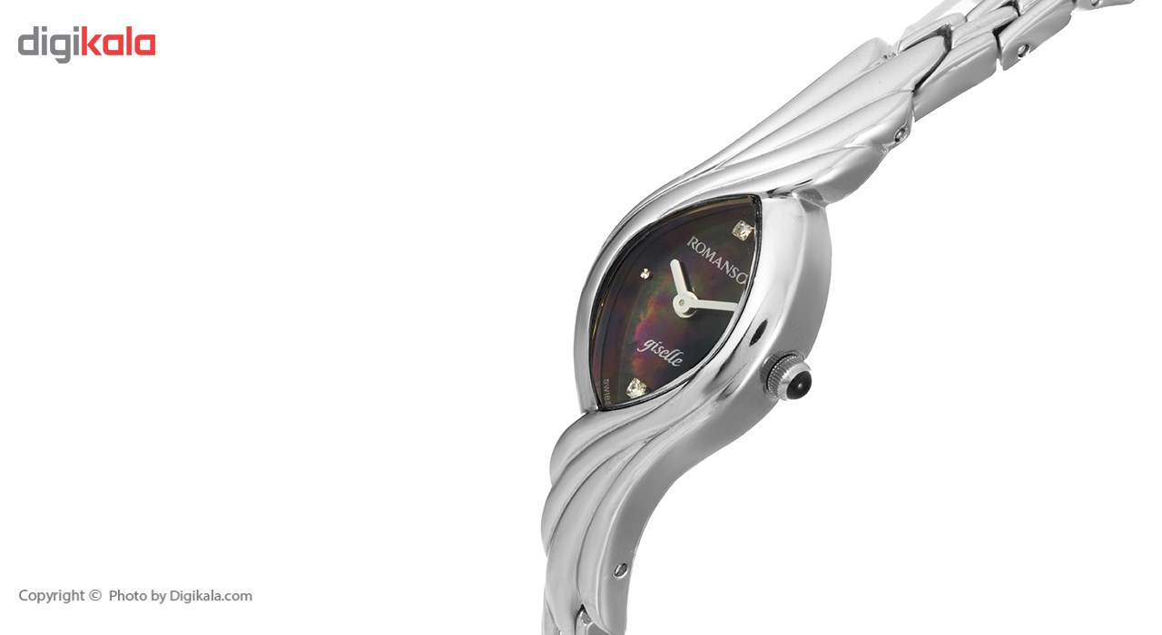 ساعت مچی عقربه ای زنانه رومانسون مدل RM5125LL1WM32W