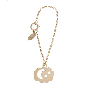 آویز ساعت طلا 18 عیار ماهک مدل MW0134