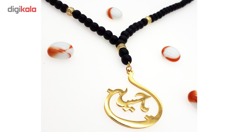 گردنبند شهر شیک طرح یا حسین مدل G143