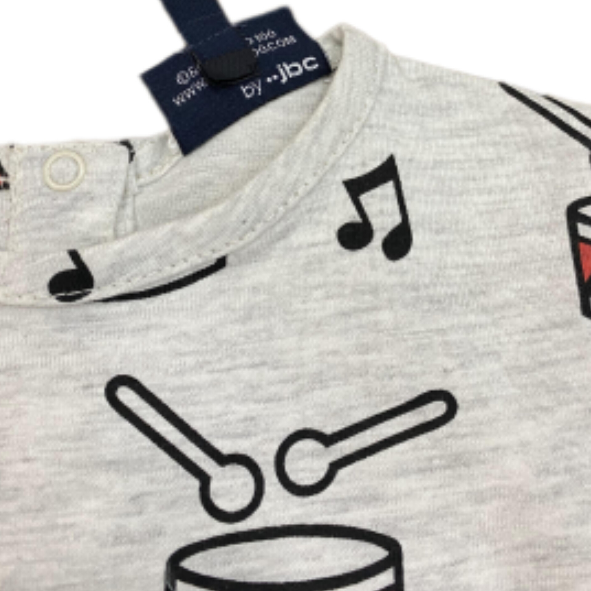 تی شرت آستین کوتاه نوزادی جی بی سی مدل b340857 -  - 3