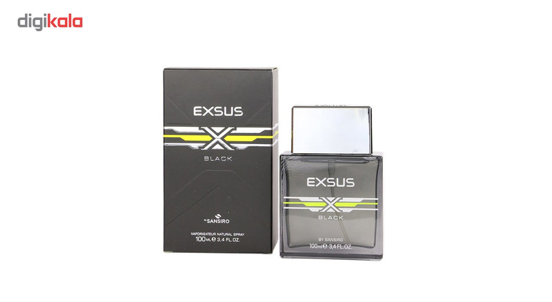 ادوپرفیوم مردانه سن سیرو مدل exsus black حجم 100 میلی لیتر
