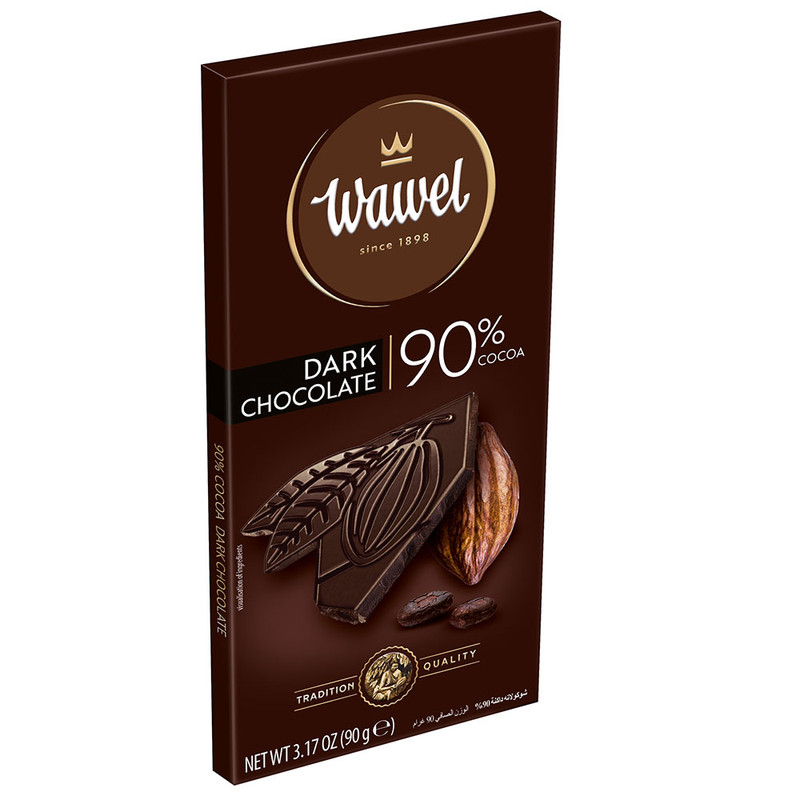 شکلات تلخ 90 درصد واول - 90 گرم