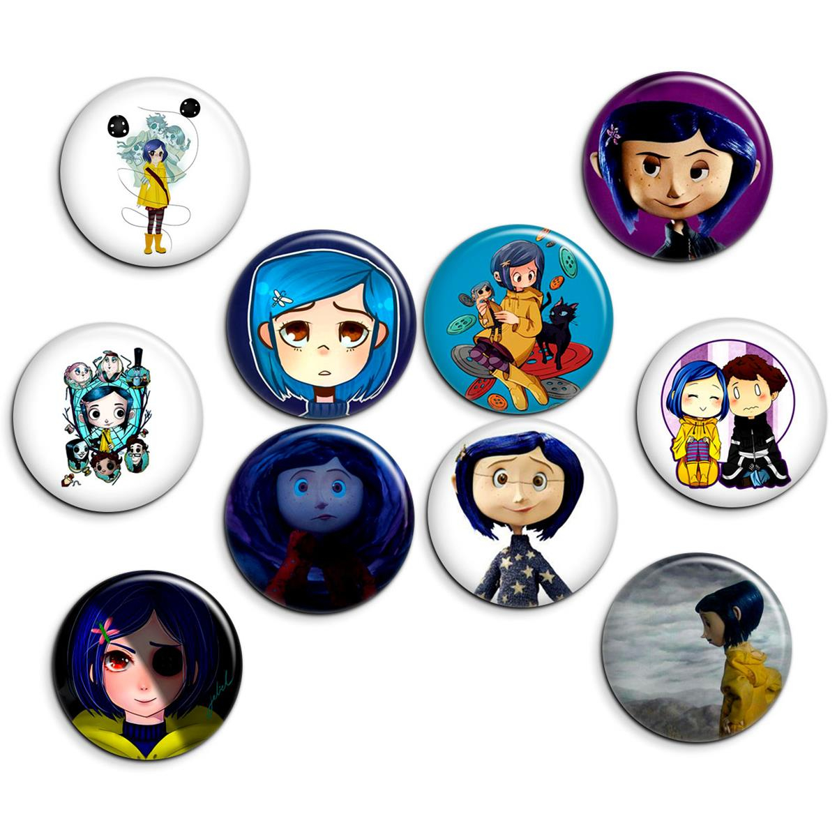 پیکسل پرمانه طرح coraline کد pmg.5332 مجموعه 10 عددی