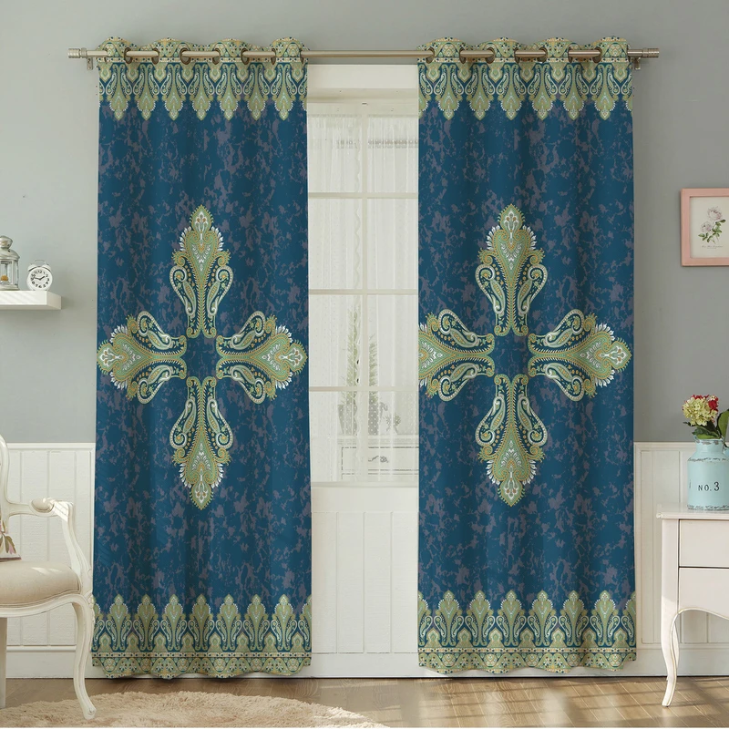 پرده نیروانا طرح مدرن  مدل مخمل کد 4587 سایز 140×280 سانتی متر