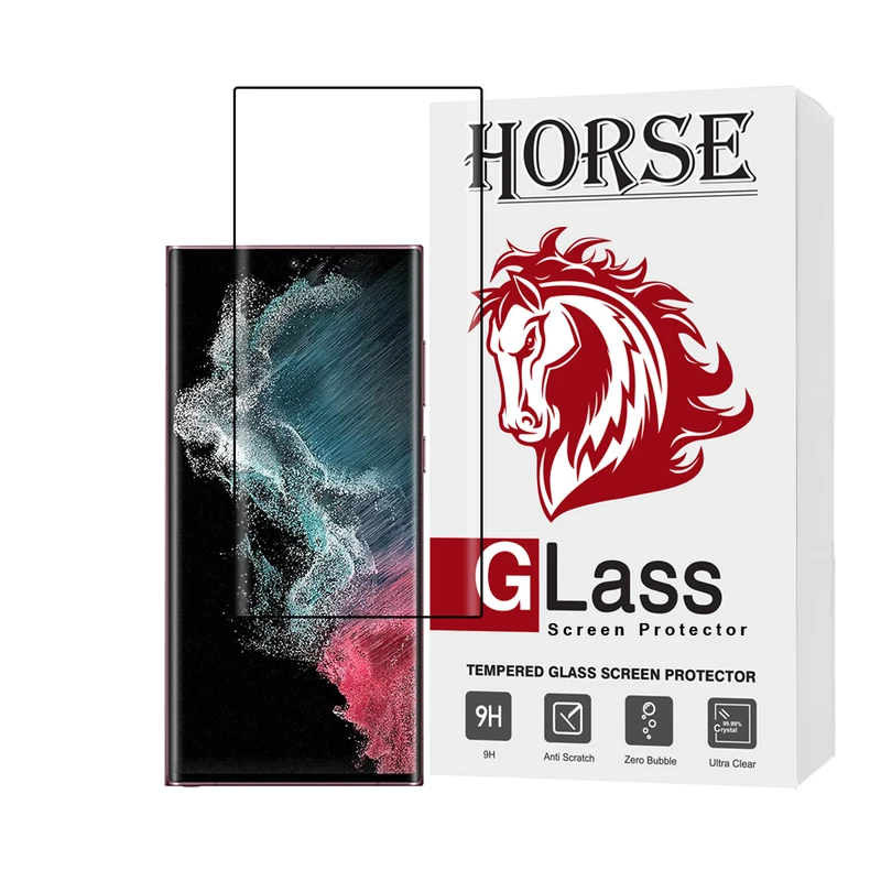  محافظ صفحه نمایش هورس مدل EDGNWHO مناسب برای گوشی موبایل سامسونگ Galaxy S22 Ultra 5G