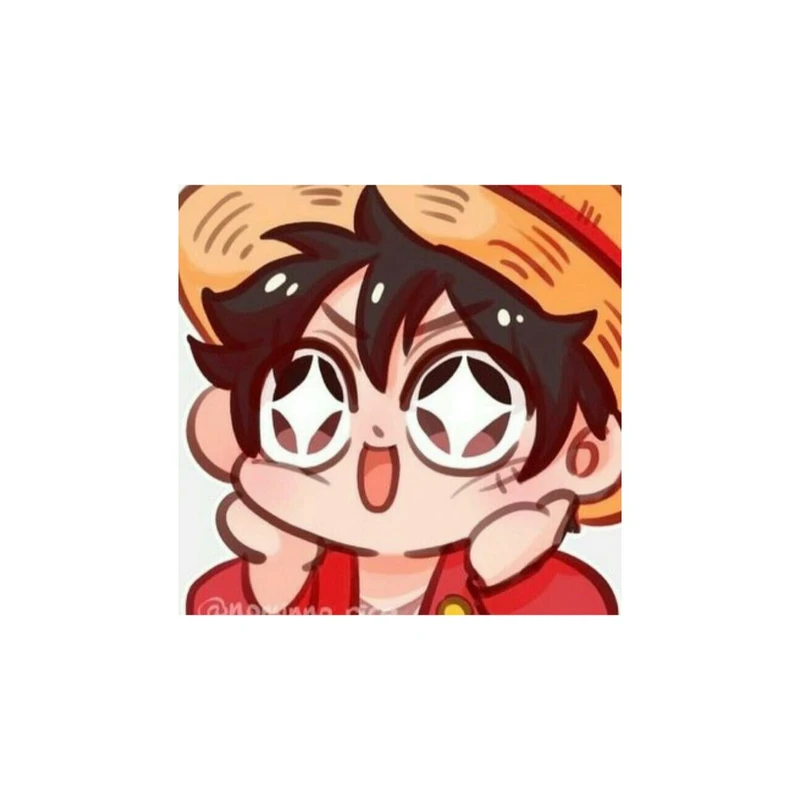 استیکر لپ تاپ و موبایل مدل انیمه طرح وان پیس مانکی دی لوفی one piece Monkey D Luffy کد 6302