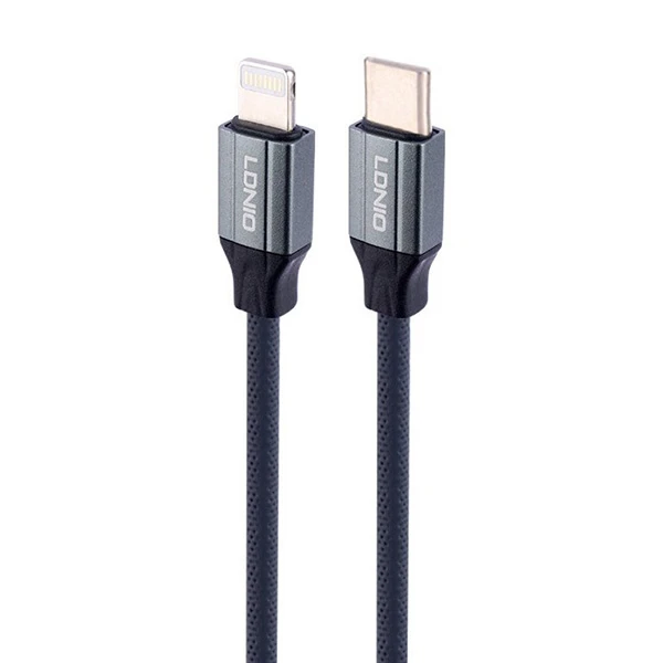 کابل تبدیل USB-C به لایتنینگ الدینیو مدل LC441i طول 1 متر
