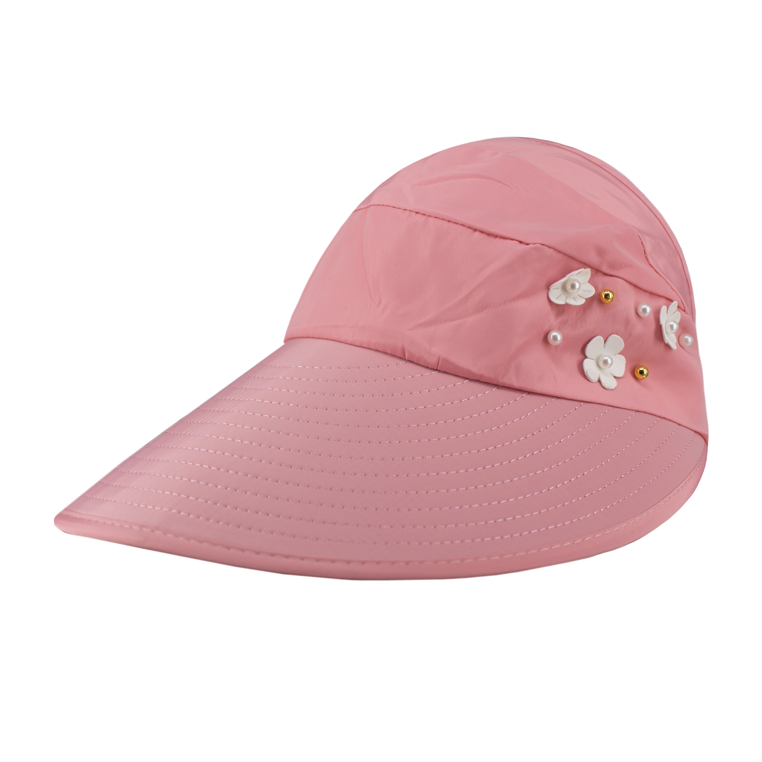 کلاه آفتابگیر زنانه طرح شکوفه مدل HYP-2022