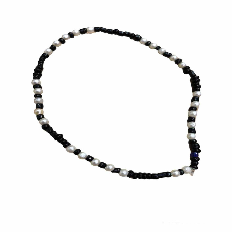 دستبند دخترانه مدل منجوق ملیله ای  کد 65636