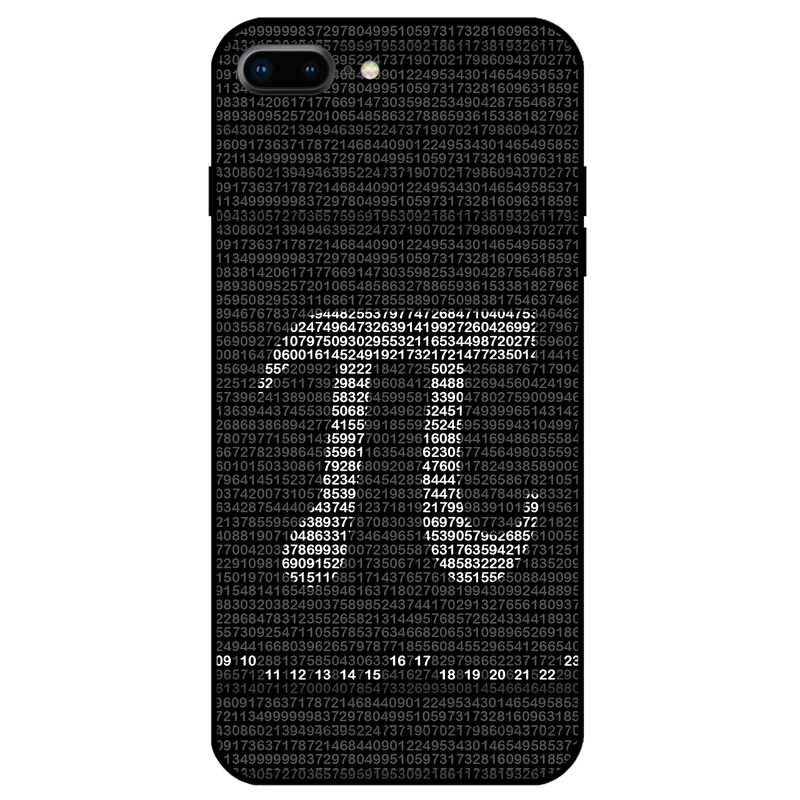 کاور مگافون طرح عدد پی مدل 7240 مناسب برای گوشی موبایل اپل iPhone 7 Plus