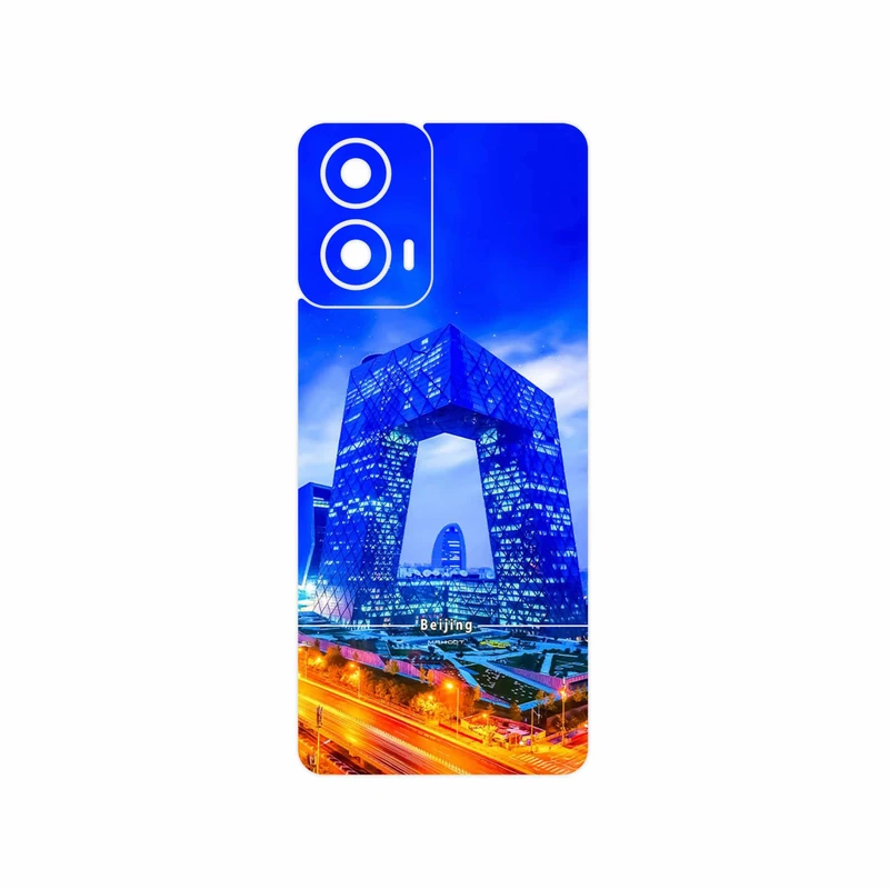 برچسب پوششی ماهوت مدل Beijing city مناسب برای گوشی موبایل موتورولا Moto G24