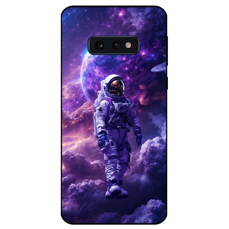 کاور مگافون طرح فضانورد مدل 2822 مناسب برای گوشی موبایل سامسونگ Galaxy S10 E         