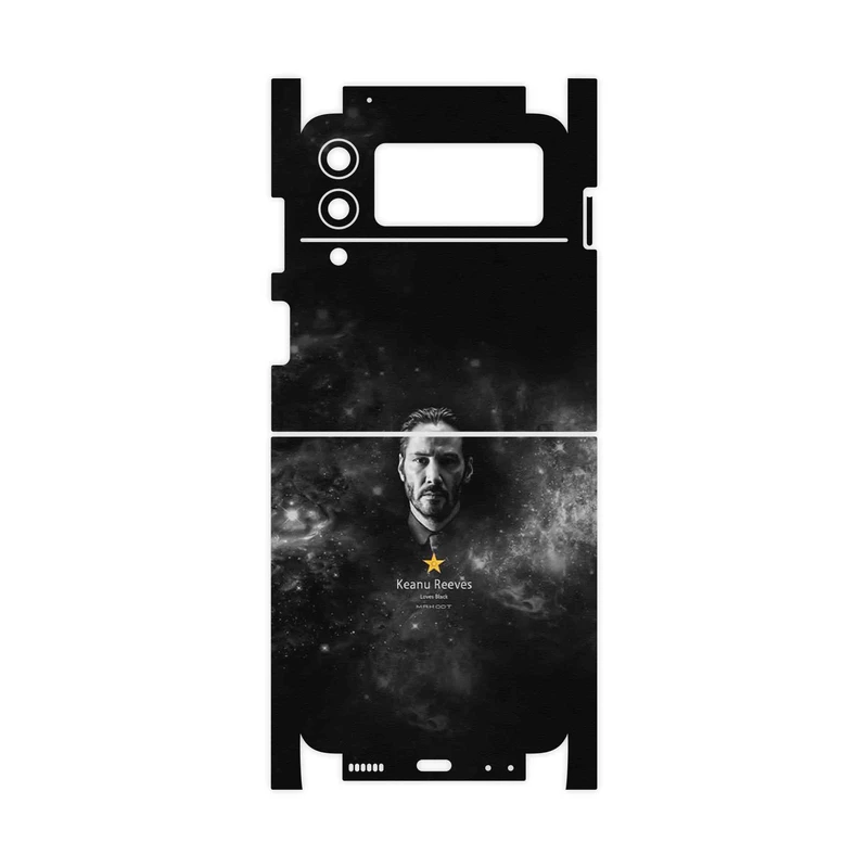 برچسب پوششی ماهوت مدل Keanu Reeves-FullSkin مناسب برای گوشی موبایل سامسونگ Galaxy Z Flip3 5G